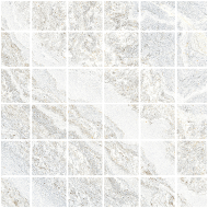 SILVERQUARTZ 30X30 WHITE MOSAIC - SINTESI PF00023280 SINTESI - 1