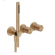 HABITO UNITO Parte esterna miscelatore doccia a parete due vie  GESSI GESSI SPA  - 2