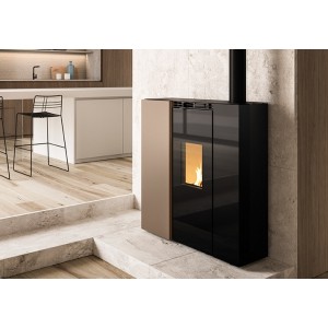 Kaminofen Ecofire Tiffany Idro TC US Palazzetti