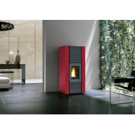 Stufa a pellet ermetica idro Martina Lux PALAZZETTI
