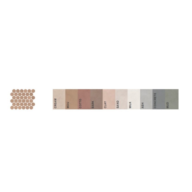 PALETTE MOSAIK MUD NATURAL 29,3X33,3 SQ - FLAVIKER PF60017605 FLAVIKER - 1