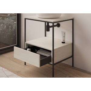 GSG OSLO Mobile 60  60x48xh76 cm Larice Siberiano MOOS60LA GSG  - 1