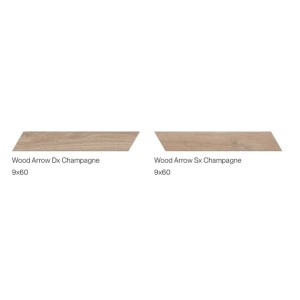 WOODSLATE LIFE CHAMPAGNE WOOD ARROW DX 10X60 - CONTEMPORARY DESIGN FLORIM  776734 FLORIM CONTEMPORARY DESIGN - 2