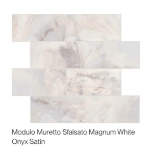 ONYX e MORE  WHITE ONYX GLOSSY 6MM BRICK 7,5X15 - CASA MOOD   767703 FLORIM CREATIVE DESIGN - 1