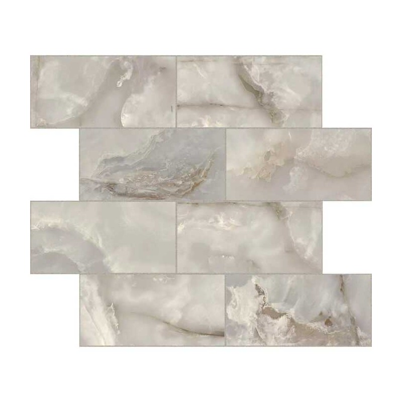 ONYX e MORE  SILVER ONYX SATIN 6MM BRICK 7,5X15 - CASA MOOD   767709 FLORIM CREATIVE DESIGN - 1