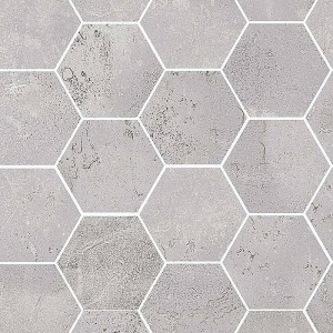 PEARL HEXAGON 26X30  OXIDART SILVER - Ceramica Sant'Agostino CSAHOXSI26 CERAMICA SANT'AGOSTINO - 1