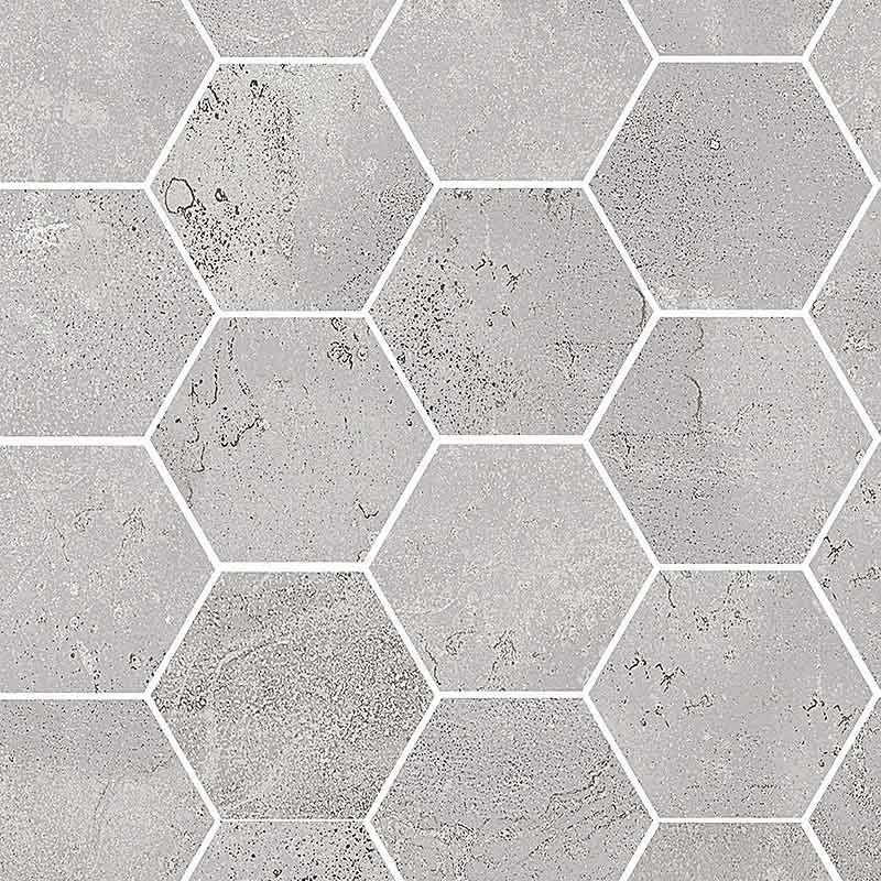 PEARL HEXAGON 26X30  OXIDART SILVER - Ceramica Sant'Agostino CSAHOXSI26 CERAMICA SANT'AGOSTINO - 1