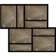 MATIÈRES REX BRUN MODULO MURETTO 3D 30X30 - LUXURY DESIGN FLORIM Ceramiche 755946 FLORIM LUXURY DESIGN - 1