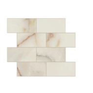 BIJOUX ONYX BLANCHE GLOSSY 6MM QUICONCE  BRICK  7,5X15  - LUXURY DESIGN FLORIM 767599 FLORIM LUXURY DESIGN - 1
