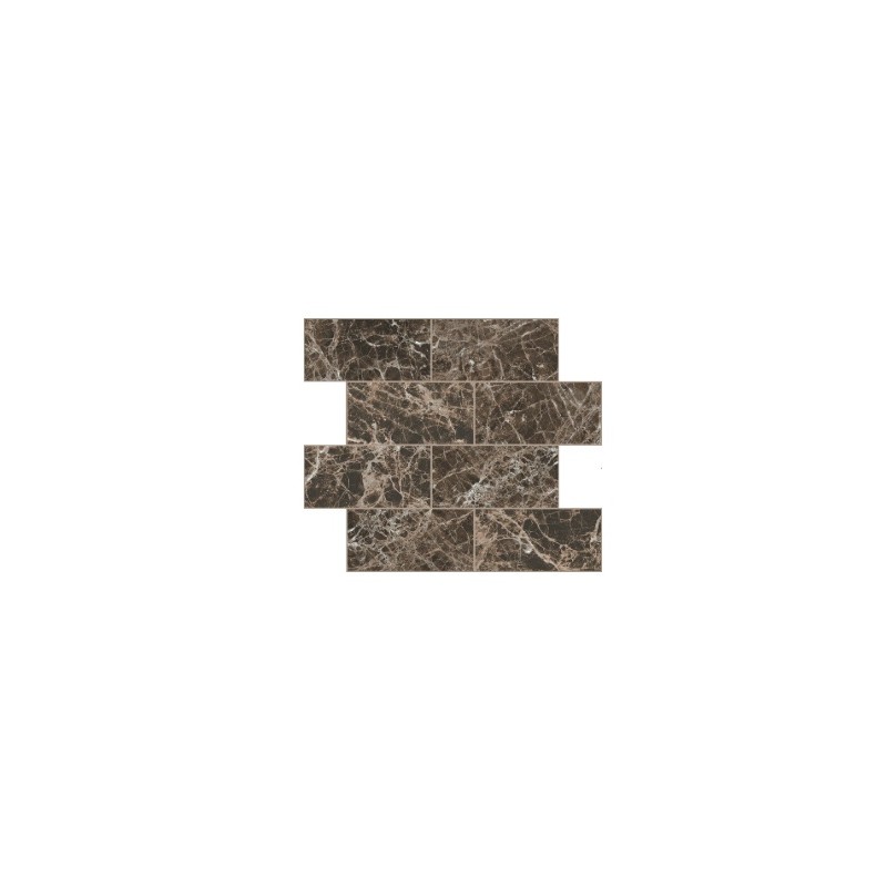 BIJOUX MARRON IMPE GLOSSY 6MM MURETTO SFALSATO 7,5X15  - LUXURY DESIGN FLORIM 767603 FLORIM LUXURY DESIGN - 1