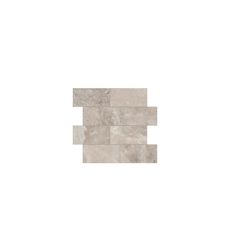 ROCK SALT DANISH SMOKE  GLOSSY 6MM 7,5x15  BRICK 30X30  - CONTEMPORARY DESIGN FLORIM 766765 FLORIM CONTEMPORARY DESIGN - 1