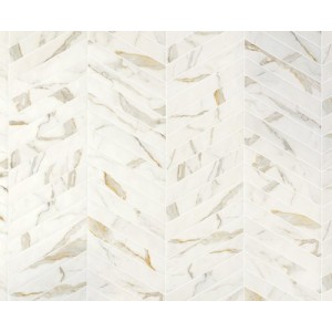 SCULTOREA Calacatta Oro Chevron