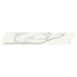 SCULTOREA STATUARIO VENA ARGENTO CHEVRON A+B 7,5x45 - CERAMICHE MARCA CORONA J473 CERAMICHE MARCA CORONA  - 2