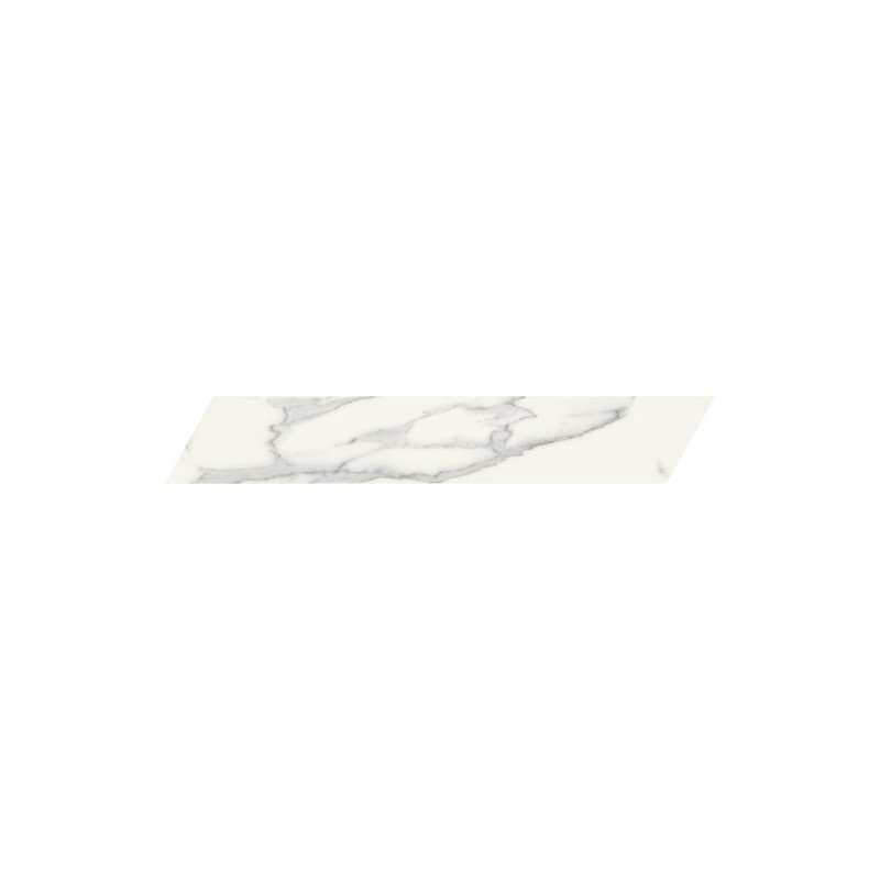 SCULTOREA STATUARIO VENA ARGENTO CHEVRON A+B 7,5x45 - CERAMICHE MARCA CORONA J473 CERAMICHE MARCA CORONA  - 2