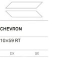 ELEMENT DESIGN WHITE DX CHEVRON 10X59 DECORATION - KEOPE A0T6 CERAMICHE  KEOPE  - 1