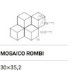GRACE CLAY MOSAIC ROMBI 35,2X30 ASS - KEOPE J3CL CERAMICHE  KEOPE  - 1