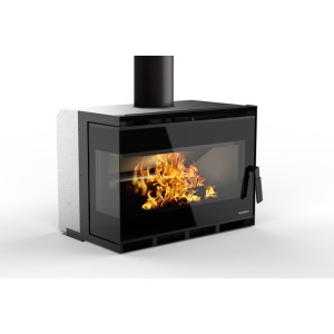 Palazzetti Ecopalex GTM80 Corner wood fireplace
