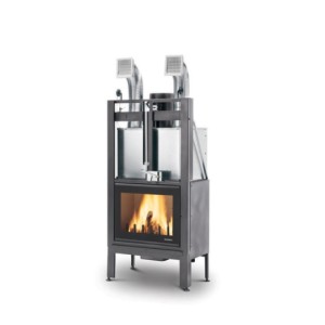 PALAZZETTI MX 64 Front wood-burning fireplace, Magnofix