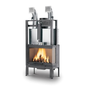 Cheminée bois MX78 Angolo Palazzetti