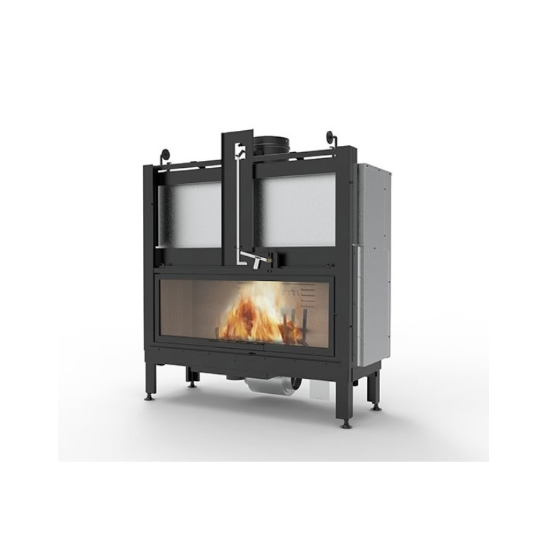 PALAZZETTI Ecomonoblocco MX 25:9 frontal fireplace