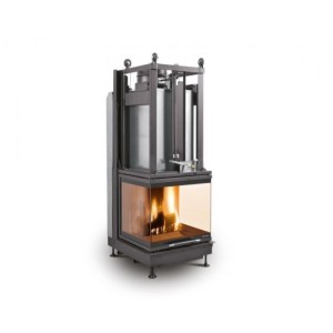 Palazzetti ECOMONOBLOCCO S66 3D wood-burning fireplace