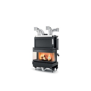 Palazzetti ECOMONOBLOCCO WT 16:9 3D wood fireplace