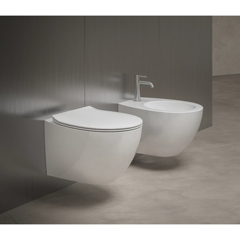 Bidet sospeso PLANETA Hatria bianco Y9E301