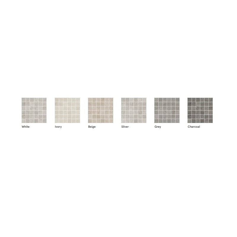 Imperial Stone Mosaic 4,7 Silver Matt 30x30  - CERDOMUS 106011 CERDOMUS - 1