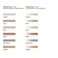THE COLOR OBLONG PINK 5X30,2 SQ - FIORANESE CERAMICHE 0TH534R FIORANESE CERAMICHE - 1