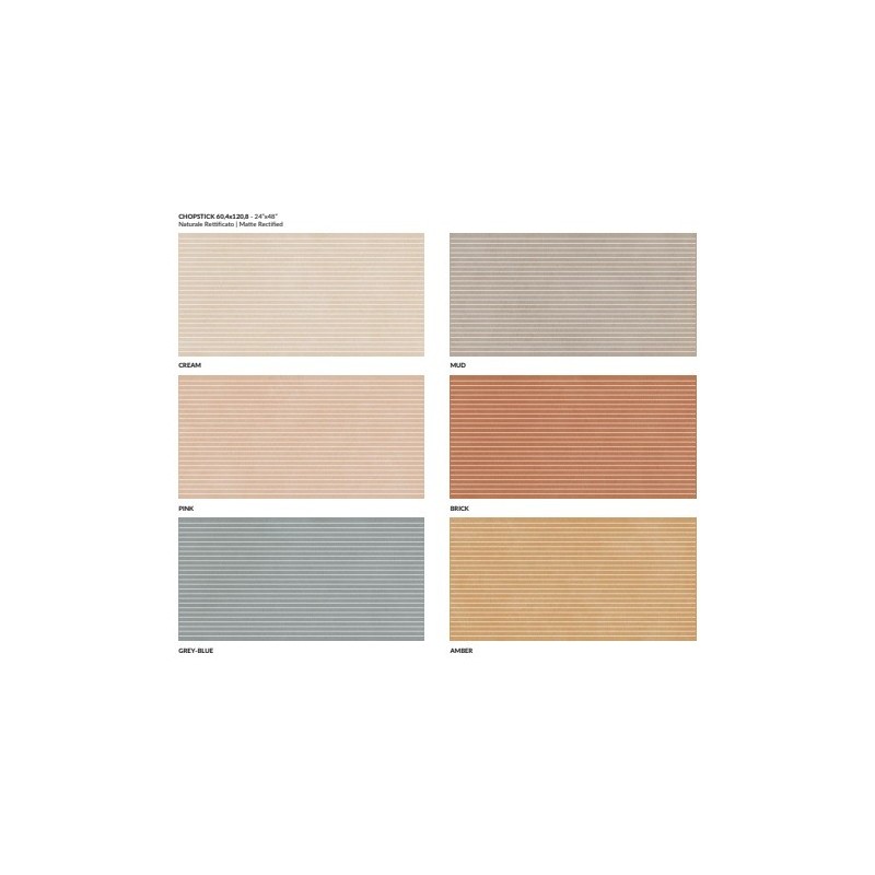 THE COLOR CHOPSTIK 60,4X120,8 GREY-BLUE SQ - FIORANESE CERAMICHE THC626R FIORANESE CERAMICHE - 1