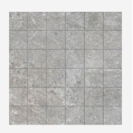 SOLID STONE  30X30 MOSAIC .4,7 GREY 8MM Natural Plus - PORCELAINGRES X370461X8 PORCELAINGRES - 1