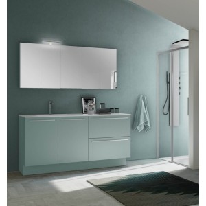 Wäscheschrank STORE H200xL160,6xP65 cm – Sage Opaco