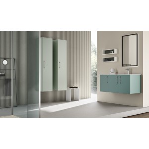 Eclipse bathroom cabinet H200xL105xP50 cm — Hafro-Geromin