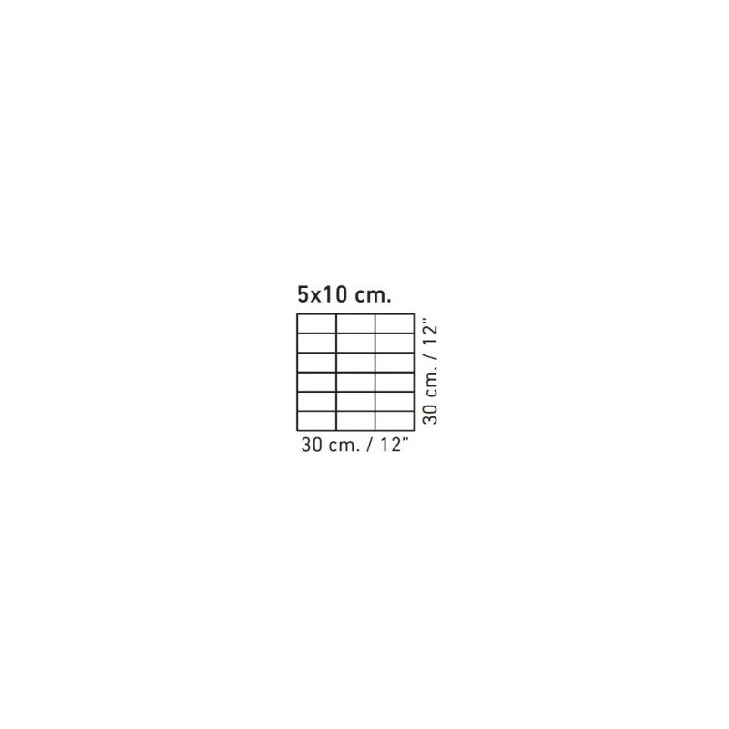 MARMOKER MOSAICO OYSTER GREY HONED 5X10 30x30 - CASALGRANDE PADANA 11704897 CASALGRANDE PADANA - 1