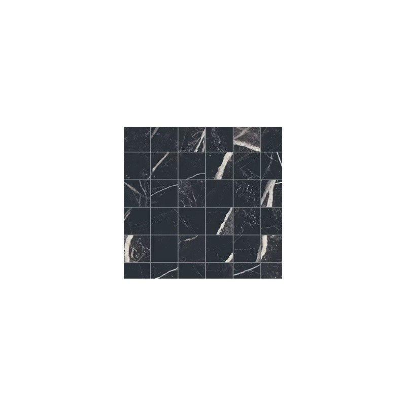 MARMORA MOSAIK NERO ANTICO HONED 5X5 30x30 - CASALGRANDE PADANA 17704627 CASALGRANDE PADANA - 1