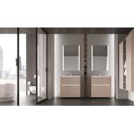 Riva bathroom composition H215x156x45.5 cm - Hafro-Geromin