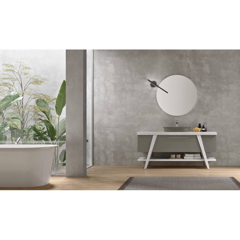 Fratino Hafro-Geromin bathroom cabinet with LED mirror