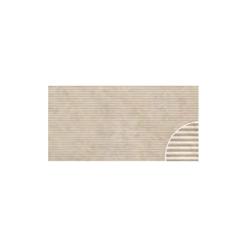 ROYAL 60X120 BEIGE CANNETTATO SQ - SAIME CERAMICHE 8601244 SAIME CERAMICHE - 1