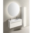 Slim Plus SLI 02 Hafro Geromin mobile bagno L100xP35 Bianco Neve