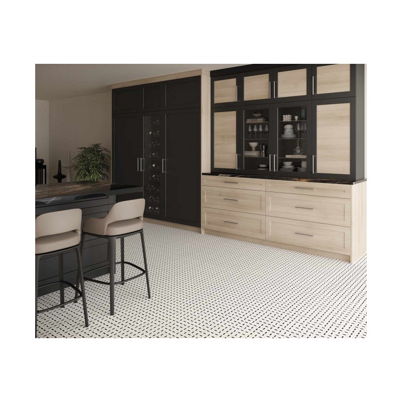 TRAZOS BLACK NATUREL 59,55X59,55 - APAVISA 8431940468537 APAVISA - 1