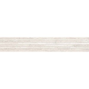 TREVI WHITE PLISSE' 20X120 DECORATION - KEOPE I34L CERAMICHE  KEOPE  - 1