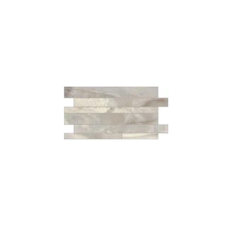 ONYX e MORE  SILVER ONYX GLOSSY LISTELLO SFALSATO  30X60 - CREATIVE DESIGN FLORIM  767672 FLORIM CREATIVE DESIGN - 1