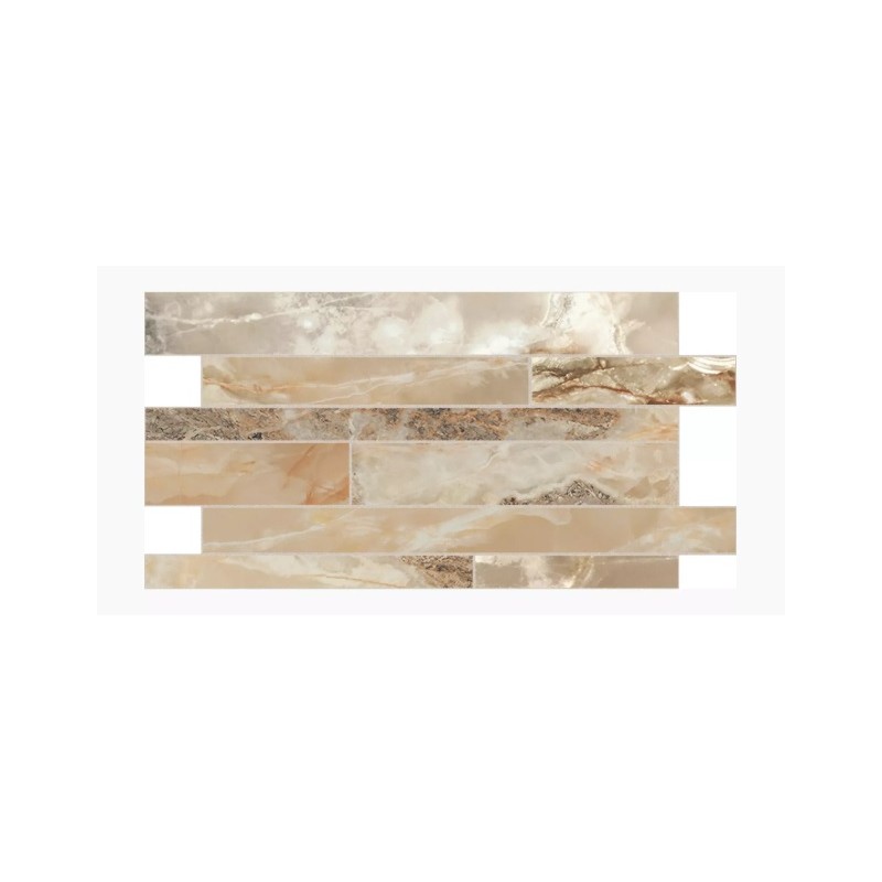 ONYX e MORE  GOLDEN BLEND SATIN LISTELLO SFALSATO 30X60 - CREATIVE DESIGN FLORIM  767773 FLORIM CREATIVE DESIGN - 1