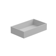GSG BOX Washbasin Box 60 crystal-tech glossy white