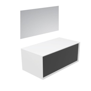 Milano: weiß lackiertes MDF