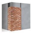 FORGIA  PWFD79 Coating brick Geopietra reconstructed GEOPIETRA - 1