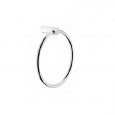 Gessi RILIEVO wall-mounted ring towel holder - modern finishes