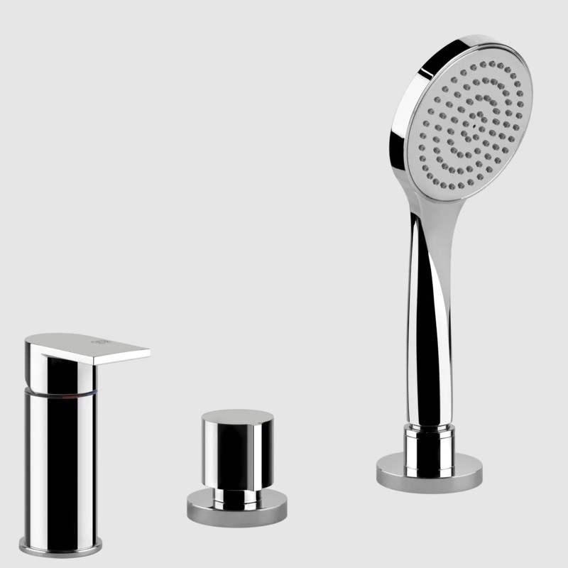 VIA MANZONI batteria bordo vasca GESSI - finiture multiple