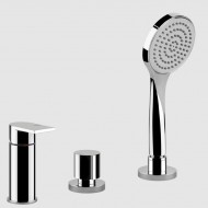VIA MANZONI batteria bordo vasca GESSI - finiture multiple