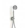 Pommeau de douche flexible SIGNATURE avec crochet mural et raccord d'eau chromé - Devon&Devon DEVON&DEVON - 1